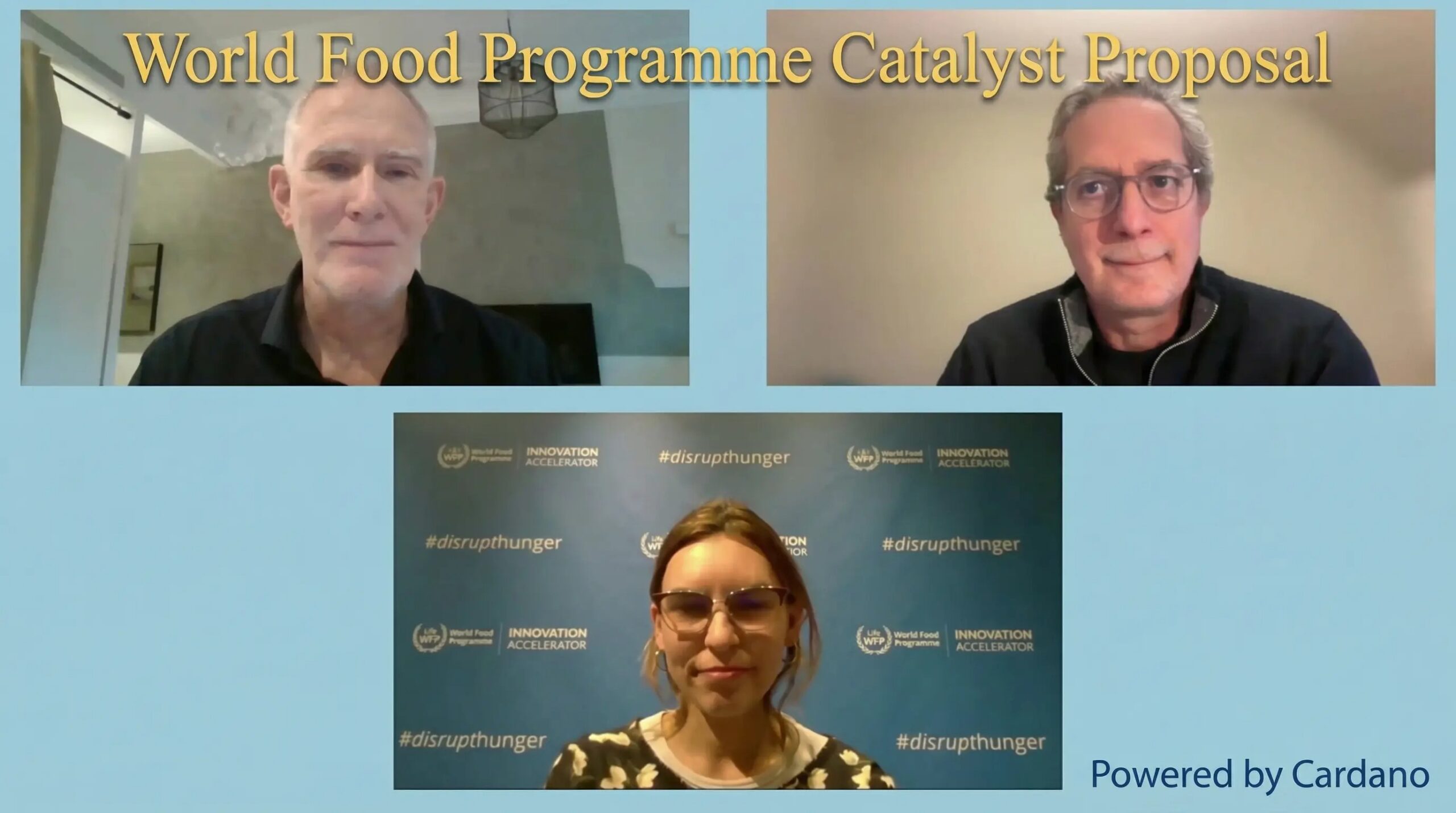World Food Programme Data Meets Cardano Blockchain